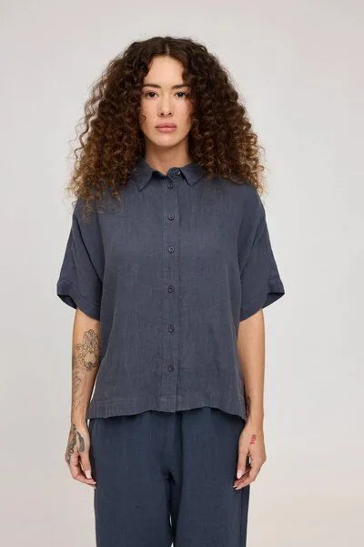 Mazine Mazine Sommerbluse Linen 1/2 - aus 100% Leinen