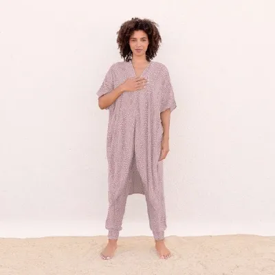 Jaya Jaya ANANDA ZUMBA - Damen - locker-leichte Sommerhose für Yoga und Freizeit