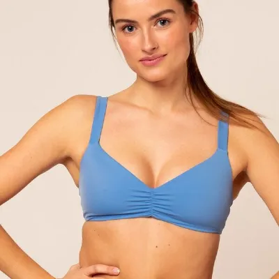 Woodlike Ocean Woodlike Ocean Ruffle Bikini Top - Uni