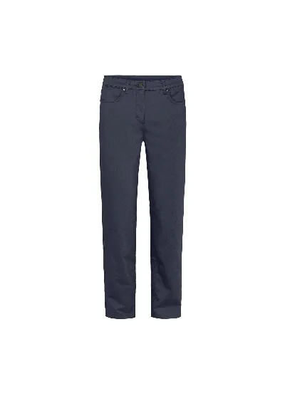 LAURIE LAURIE Damen vegan Hose Charlotte Regular Sl Marineblau