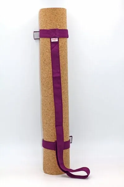 BAGHI BAGHI Yogamatte Kork 183x65cm mit Tragegurt
