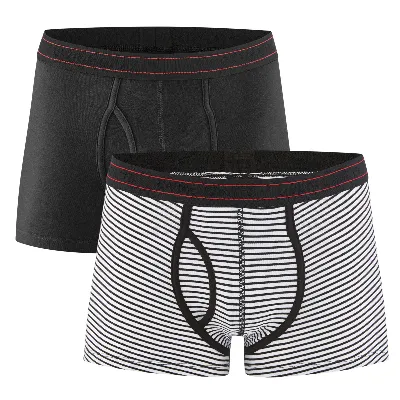 Living Crafts LIVING CRAFTS - Herren Pants, 2er-Pack - Gemustert