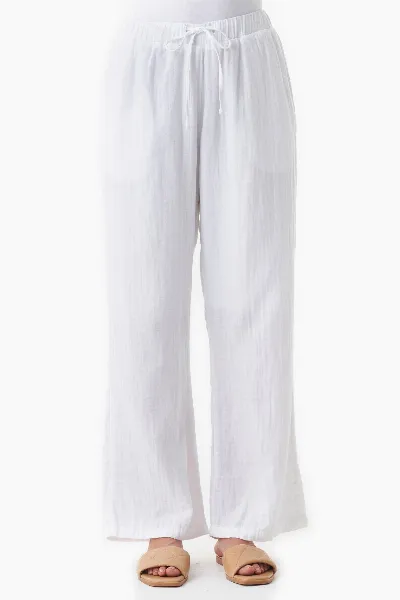ORGANICATION ORGANICATION Damen vegan Hose Musselin