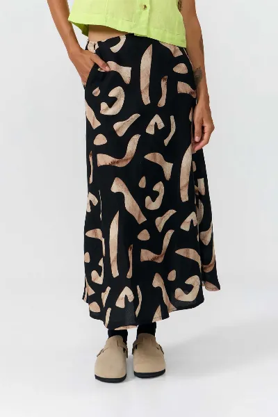 SUITE13LAB SUITE13LAB Damen vegan Rock Belen Print Stones