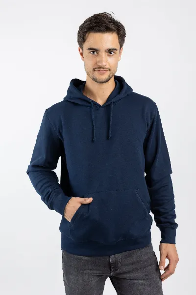 TORLAND TORLAND Herren vegan Kapuzenpulli Drummer French Navy Blau