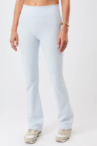 mandala MANDALA Damen vegan Hose Classic Rolldown Baby Blue