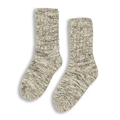 Living Crafts LIVING CRAFTS - Unisex Socken - Beige (97% Bio-Baumwolle; 2% Polyamid (recycelt); 1% Elasthan), Nachhaltige Mode, Bio Bekleidung