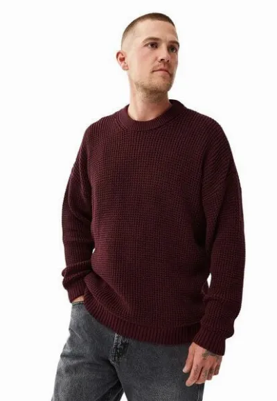 Honesty Rules Honesty Rules Boxy Waffle Knitter Pullover