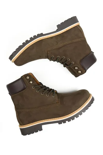 Will's Vegan Store Will's Vegan Store Damen vegan Dock Boots Dunkel