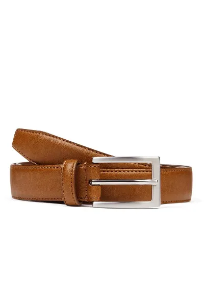 Will's Vegan Store Will's Vegan Store Herren vegan Klassischer 3cm Gürtel Tan