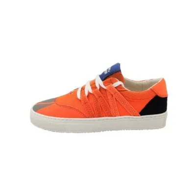 VAER VAER LIMITIERT Nachhaltiger Sneaker: Recycled / Upcycled / Zirkulär / Vegan - Orange Phoenix