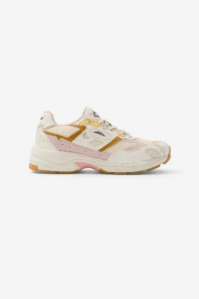 MoEa MoEa Herren vegan Sneaker Rush Rosa & Gelbe Ananas