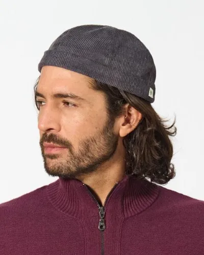 HempAge HempAge Docker Cap Cord Hanf/Biobaumwolle