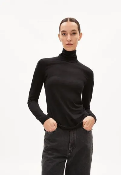 ARMEDANGELS ARMEDANGELS GRAZILIAA SOFT - Damen Longsleeve Slim Fit aus Bio-Baumwolle