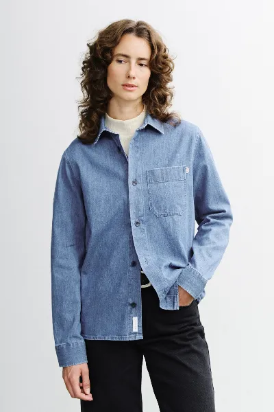 Rotholz Rotholz Damen vegan Shirt Denim