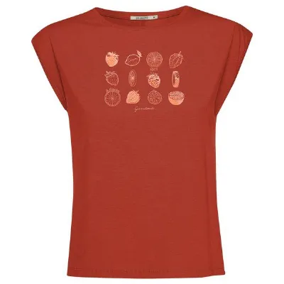 GreenBomb GREENBOMB Print T-Shirt Bike Strawberry Timid