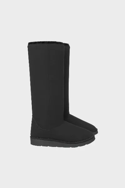 New Orchard New Orchard Damen vegan Stiefel Classic Long Anthrazit