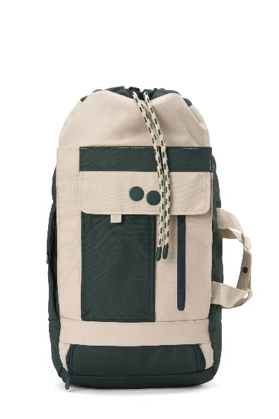 pinqponq Rucksack Blok Medium Construct Parasol Gr&uuml;n