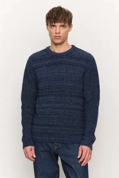 recolution Recolution Herren vegan Pullover Cress In Dunkel