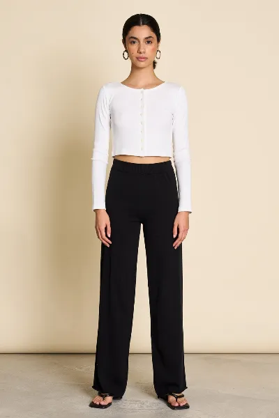 JAN N JUNE JAN 'N JUNE Damen vegan Strickhosen Ana