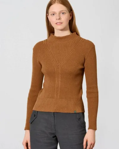 HempAge HempAge Femininer Pullover Hanf/Biobaumwolle