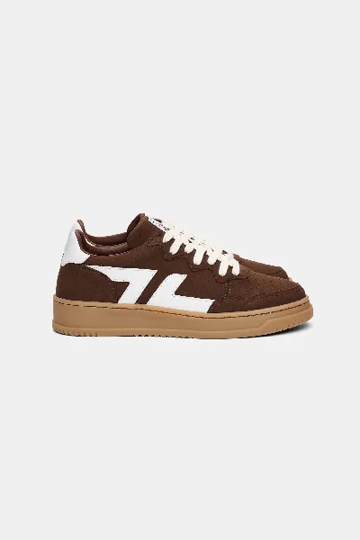 Zèta Zèta Herren vegan Sneaker Bêta B3 Schokoladen