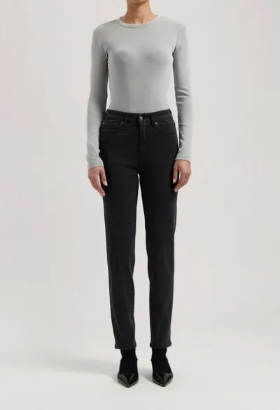 MUD Jeans MUD Jeans Damen Jeans Tapered Mams - Stone