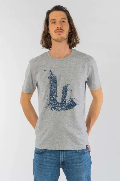 SCHLAFWANDLER Bibliothek T-Shirt für Männer