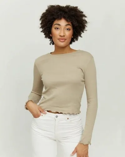 Mazine Mazine Longsleeve - Malbis Longsleeve - aus Bio-Baumwolle