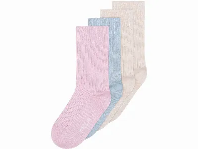 MELA MELA 4er-Pack Bio-Socken 'Ripped', mix candy land,