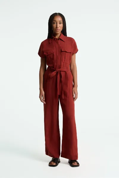 Kings of Indigo Jumpsuit Margaret Rot