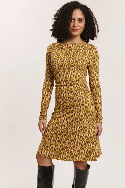 TRANQUILLO TRANQUILLO Jersey-Kleid Junee aus EcoVero Viskose