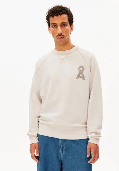 ARMEDANGELS ARMEDANGELS DENIM BLEND MEL Herren Sweatshirt aus recyceltem Baumwoll Mix