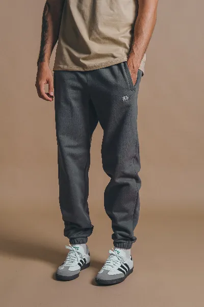 Trendsplant Trendsplant Herren vegan Sweatpants Essential Thunderstorm Dunkel