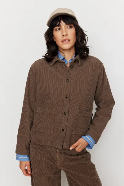recolution Recolution Damen vegan Overshirt Rhodea Vintage