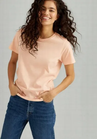 THOKKTHOKK ThokkThokk Damen T-Shirt TT85 unifarben aus Bio-Baumwolle