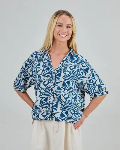 Brava Fabrics Brava Fabrics Kurzarmbluse Sombrilla
