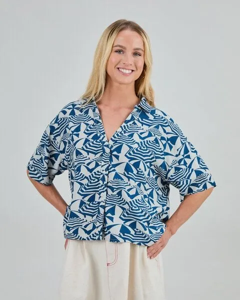 Brava Fabrics Brava Fabrics Kurzarmbluse Sombrilla