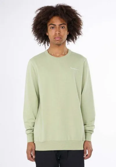 KnowledgeCotton Apparel KnowledgeCotton Apparel Sweatshirt Crew neck trademark sweat - aus Bio-Baumwollmix