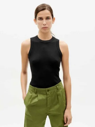 thinking mu thinking mu Tank Top gerippt - Juliette Top - aus Biobaumwolle