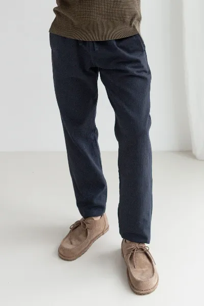 TWOTHIRDS TWOTHIRDS Herren vegan Hose Heckelberg Navy