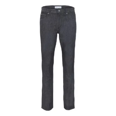 goodsociety goodsociety Mens Slim Straight Jeans Black Light One Wash