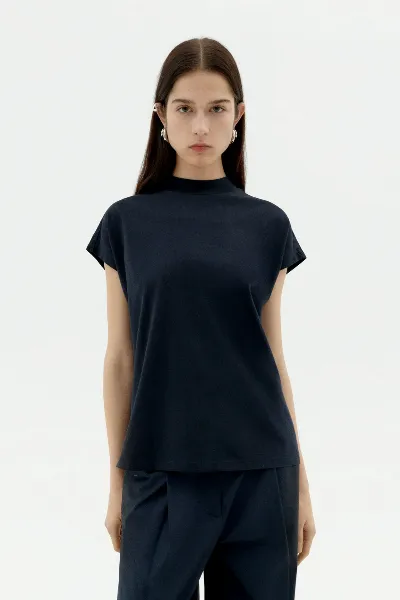 thinking mu Thinking MU Damen vegan T-Shirt Volta Navy