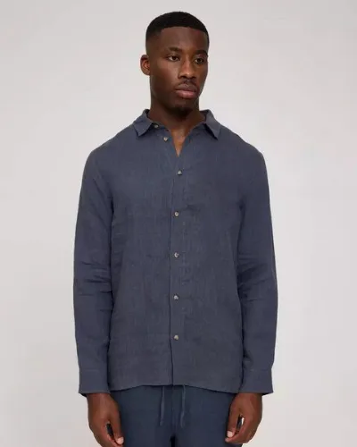Mazine Mazine Hemd - Classic Linen - aus 100% Leinen