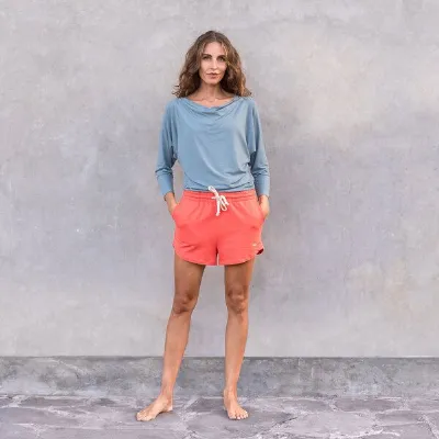 Jaya Jaya SUNNY - Lässige Shorts aus elastischem, leichtem Sweatstoff für Yoga and Leisure