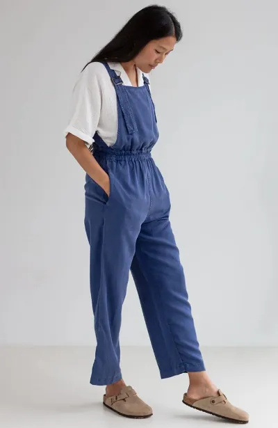 TWOTHIRDS TWOTHIRDS Damen vegan Dungaree Hornos Blaubeere