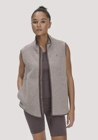hessnatur hessnatur Fleece Weste Regular ACTIVE LIGHT aus reiner Bio-Baumwolle