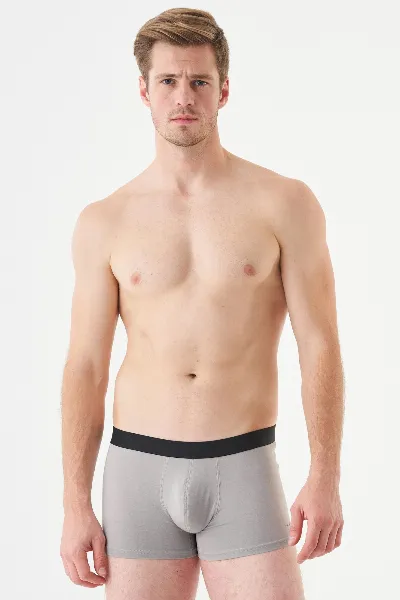 ORGANICATION ORGANICATION Herren vegan 6er-Pack Boxershorts Bora Grey