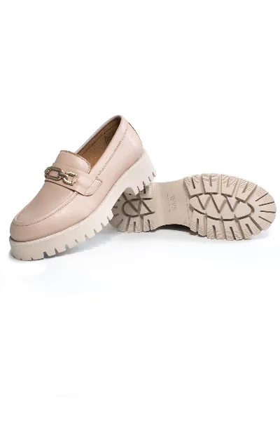 Will's Vegan Store Will's Vegan Store Damen vegan Loafer Gleissohle Sand