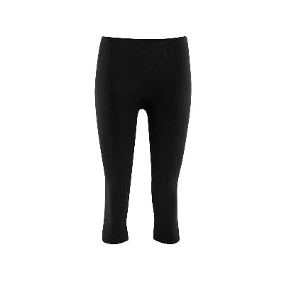 Living Crafts LIVING CRAFTS - Damen 3/4-Leggings - Schwarz